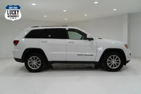 White 2021 JEEP GRAND CHEROKEE LAREDO 4DR for sale in El Paso, TX