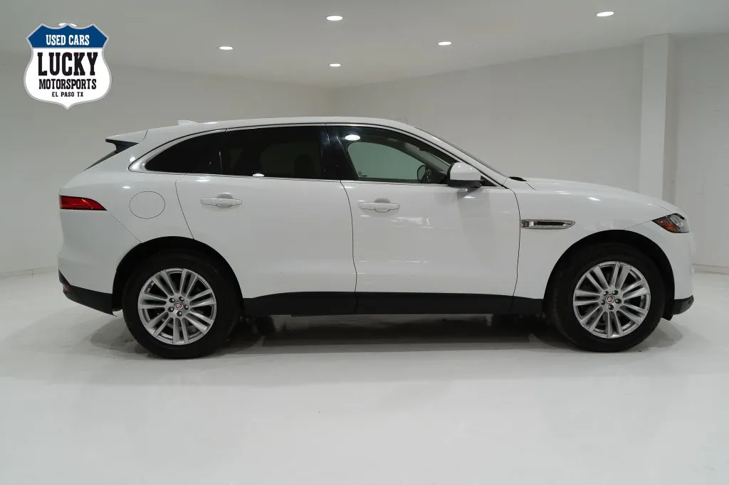 White 2017 JAGUAR F-PACE PRESTIGE for sale in El Paso, TX