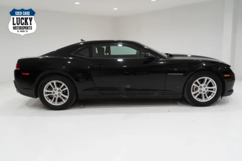 Black 2015 CHEVROLET CAMARO LS for sale in El Paso, TX