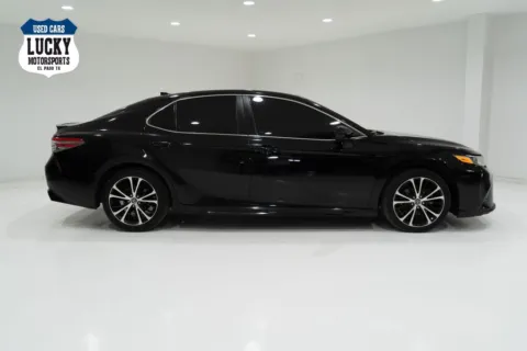 Black 2019 TOYOTA CAMRY L for sale in El Paso, TX