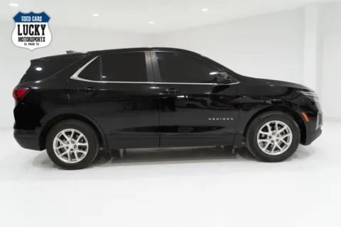 Black 2022 CHEVROLET EQUINOX LT for sale in El Paso, TX