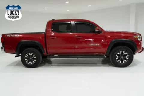 Red 2018 TOYOTA TACOMA DOUBLE CAB for sale in El Paso, TX