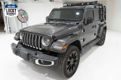 More photos of 2021 JEEP WRANGLER UNLIMI SAHARA 4XE at Lucky Motorsports Inc., TX