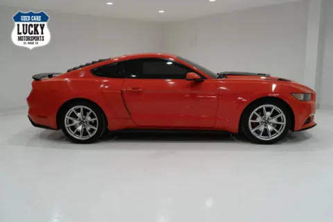 Orange 2015 FORD MUSTANG 2DR for sale in El Paso, TX