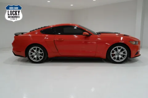 Orange 2015 FORD MUSTANG for sale in El Paso, TX
