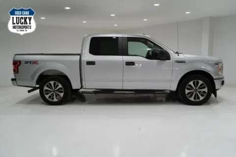 Silver 2018 FORD F-150 SUPERCREW 4DR for sale in El Paso, TX
