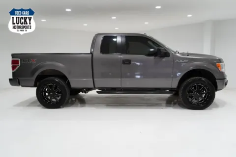 Gray 2014 FORD F-150 SUPER CAB for sale in El Paso, TX