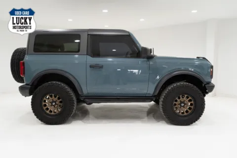 Blue 2021 Ford Bronco for sale in El Paso, TX