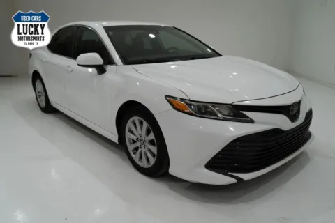 Photos of 2019 Toyota Camry LE Sedan 4D for sale in El Paso, TX at Lucky Motorsports Inc.
