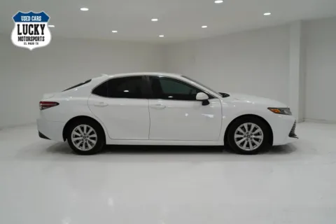 White 2019 Toyota Camry LE Sedan 4D for sale in El Paso, TX