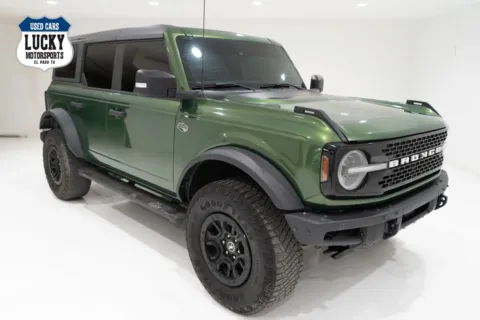 Photos of 2022 Ford Bronco Wildtrak Sport Utility 4D for sale in El Paso, TX at Lucky Motorsports Inc.