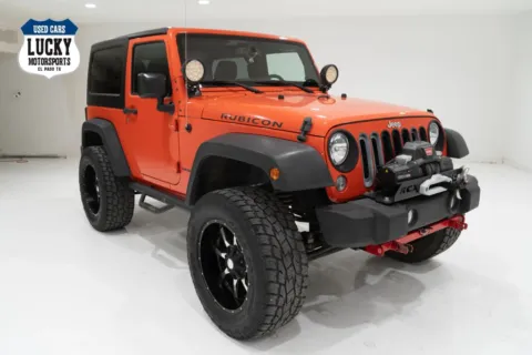 Another view of 2015 Jeep Wrangler Rubicon Sport Utility 2D for sale in El Paso, TX at Lucky Motorsports Inc.