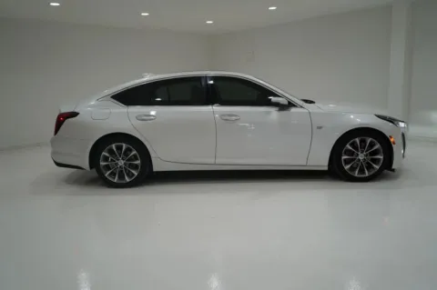 White 2020 Cadillac CT5 Premium Luxury Sedan 4D for sale in El Paso, TX
