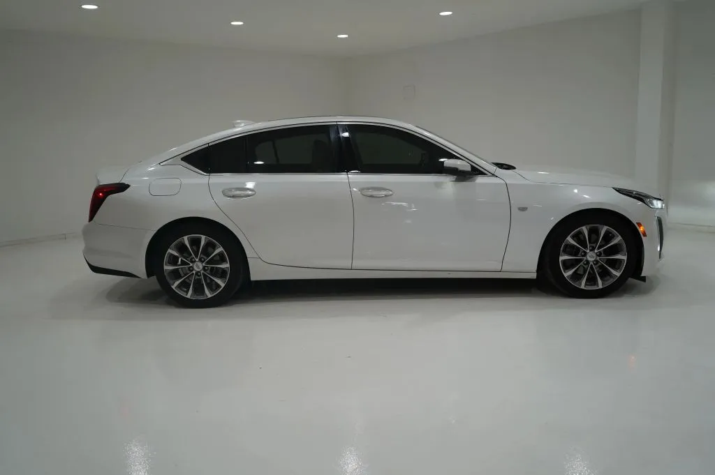 White 2020 Cadillac CT5 Premium Luxury Sedan 4D for sale in El Paso, TX