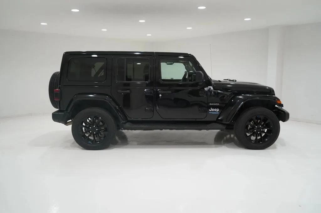 Black 2022 Jeep Wrangler Unlimited 4xe Sahara 4xe Sport Utility 4D for sale in El Paso, TX
