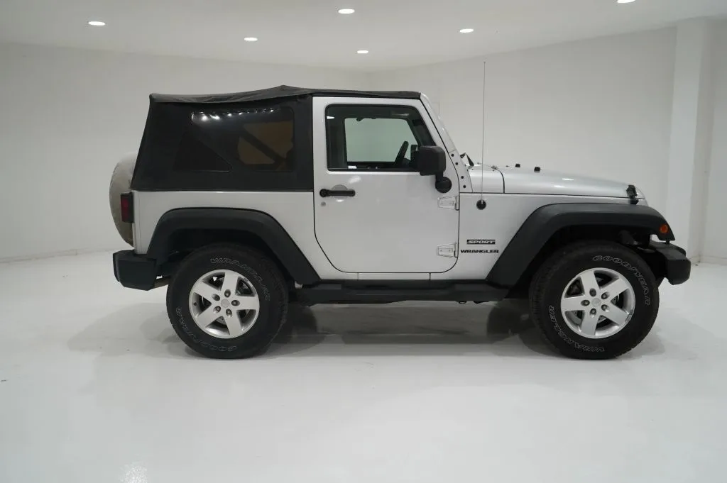 Silver 2010 Jeep Wrangler Sport SUV 2D for sale in El Paso, TX