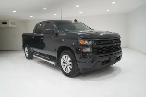 Photos of 2022 Chevrolet Silverado 1500 Crew Cab Custom Pickup 4D 5 3/4 ft for sale in El Paso, TX at Lucky Motorsports Inc.
