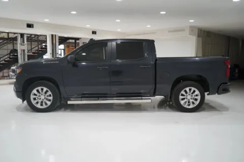 More photos of 2022 Chevrolet Silverado 1500 Crew Cab Custom Pickup 4D 5 3/4 ft at Lucky Motorsports Inc., TX