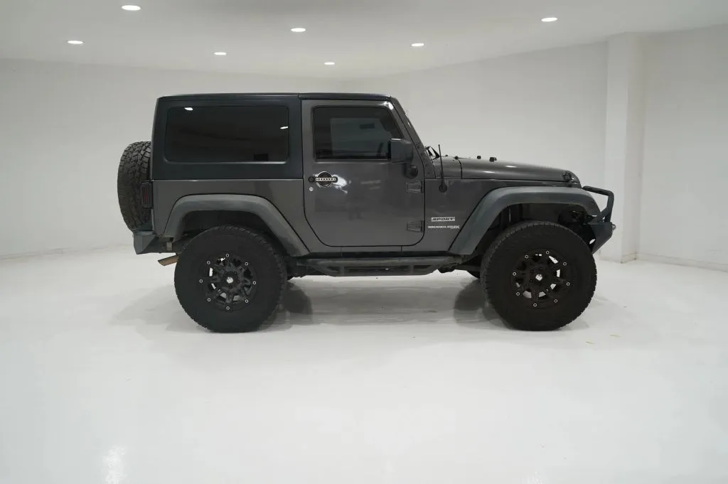 Gray 2018 Jeep Wrangler Sport S (JK) Sport Utility 2D for sale in El Paso, TX