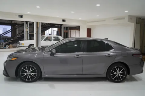 Another view of 2021 Toyota Camry SE Sedan 4D for sale in El Paso, TX at Lucky Motorsports Inc.