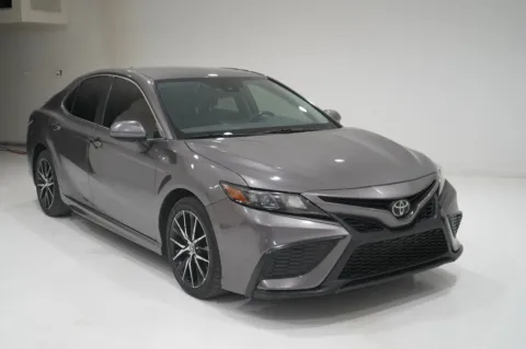 Photos of 2021 Toyota Camry SE Sedan 4D for sale in El Paso, TX at Lucky Motorsports Inc.