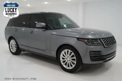 Silver 2020 LAND ROVER RANGE ROVER HSE for sale in El Paso, TX