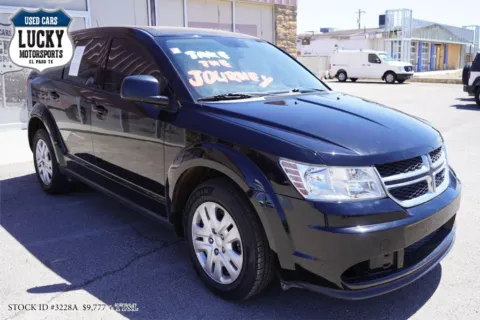 Black 2015 DODGE JOURNEY SE for sale in El Paso, TX