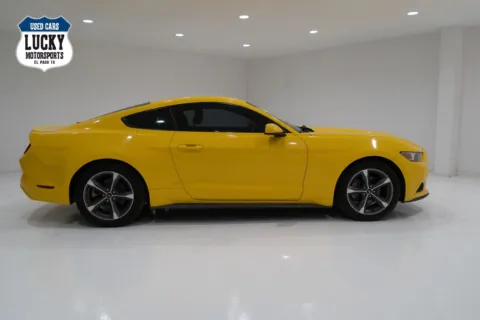 Yellow 2015 FORD MUSTANG V6 for sale in El Paso, TX