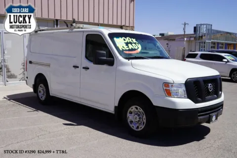 White 2021 NISSAN NV 1500 S for sale in El Paso, TX