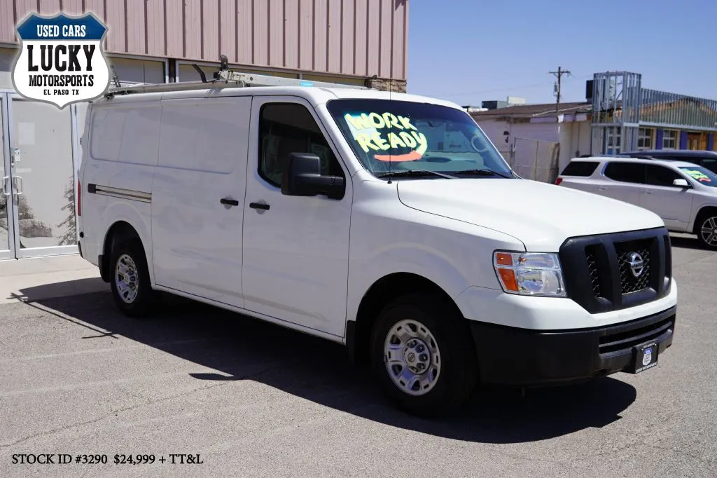 White 2021 NISSAN NV 1500 S for sale in El Paso, TX