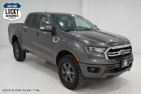 Gray 2020 FORD RANGER LARIAT for sale in El Paso, TX
