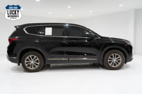Black 2019 HYUNDAI SANTA FE SEL for sale in El Paso, TX