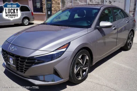 Gray 2022 HYUNDAI ELANTRA LIMITED for sale in El Paso, TX