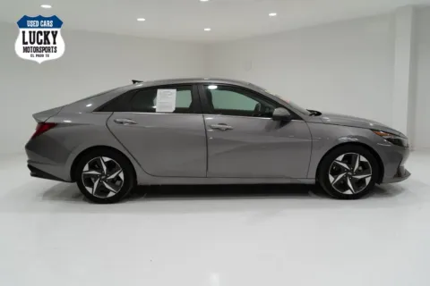 Gray 2022 HYUNDAI ELANTRA LIMITED for sale in El Paso, TX