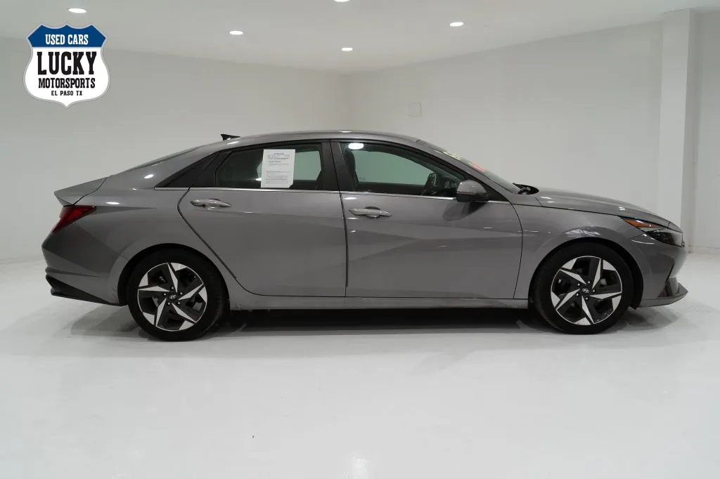 Gray 2022 HYUNDAI ELANTRA LIMITED for sale in El Paso, TX