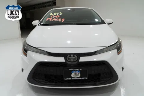 Another view of 2020 TOYOTA COROLLA LE for sale in El Paso, TX at Lucky Motorsports Inc.