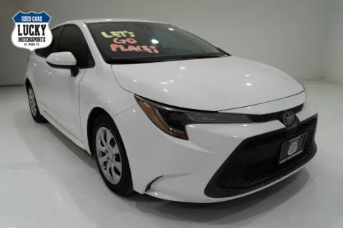 Photos of 2020 TOYOTA COROLLA LE for sale in El Paso, TX at Lucky Motorsports Inc.
