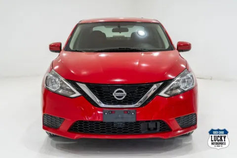 Red 2019 NISSAN SENTRA S for sale in El Paso, TX