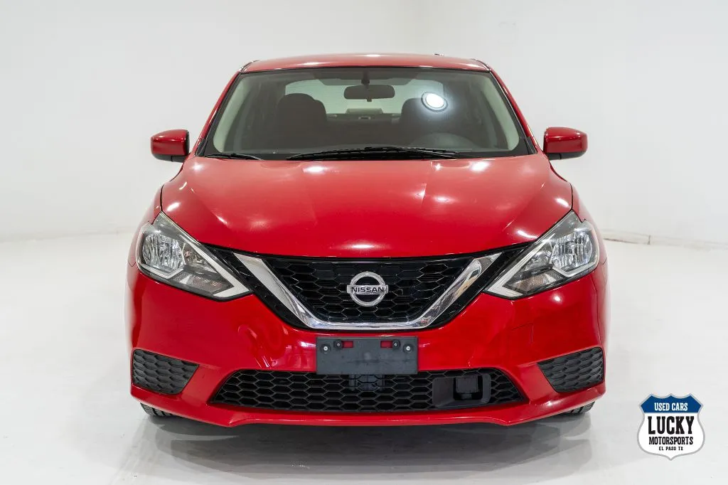 Red 2019 NISSAN SENTRA S for sale in El Paso, TX