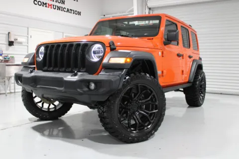 Orange 2020 Jeep Wrangler Unlimited for sale in Hattiesburg, MS