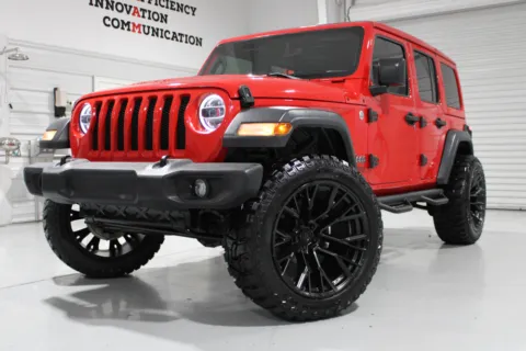 Red 2020 Jeep Wrangler Unlimited for sale in Hattiesburg, MS