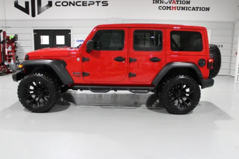 Another view of 2020 Jeep Wrangler Unlimited for sale in Hattiesburg, MS at Custom Truck Concepts