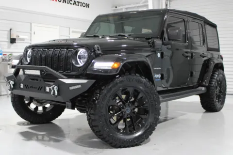 Black 2024 Jeep Wrangler 4xe for sale in Hattiesburg, MS