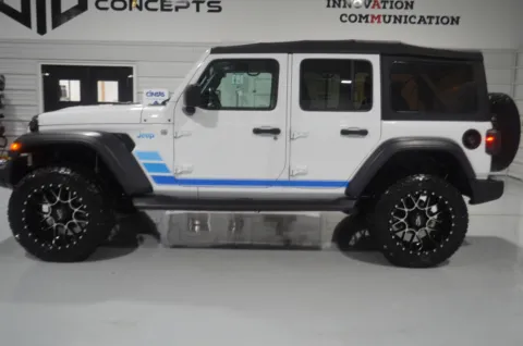 More photos of 2020 Jeep Wrangler Unlimited SPORT WHITE at Custom Truck Concepts, MS