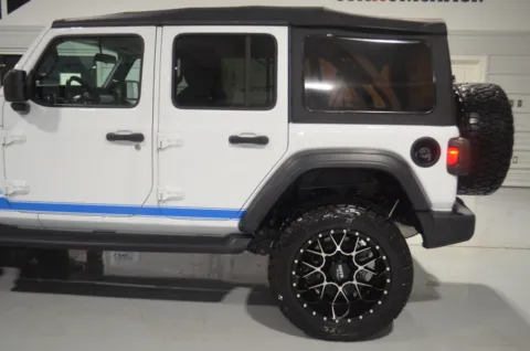 More photos of 2020 Jeep Wrangler Unlimited SPORT WHITE at Custom Truck Concepts, MS