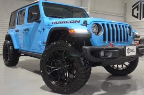 Another view of 2021 Jeep Wrangler Unlimited RUBICON BLUE Rubicon for sale in Hattiesburg, MS at Custom Truck Concepts