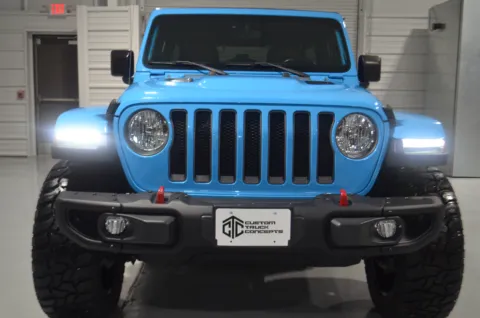 Photos of 2021 Jeep Wrangler Unlimited RUBICON BLUE Rubicon for sale in Hattiesburg, MS at Custom Truck Concepts