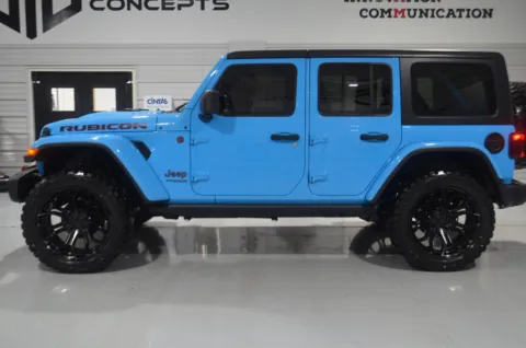 More photos of 2021 Jeep Wrangler Unlimited RUBICON BLUE Rubicon at Custom Truck Concepts, MS