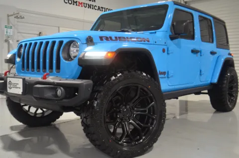 Blue 2021 Jeep Wrangler Unlimited RUBICON BLUE Rubicon for sale in Hattiesburg, MS