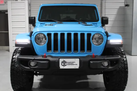 Photos of 2021 Jeep Wrangler Unlimited RUBICON BLUE Rubicon for sale in Hattiesburg, MS at Custom Truck Concepts